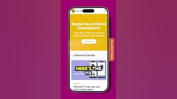 🌈 Responsive Design in React Native #developer #coding #reactnative