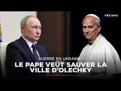 War in Ukraine: Pope calls Putin to save this trapped city｜TF1 INFO