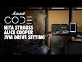 Marshall CODE  | Artist Playthrough | Nita Strauss (Alice Cooper) | JVM Drive Setting