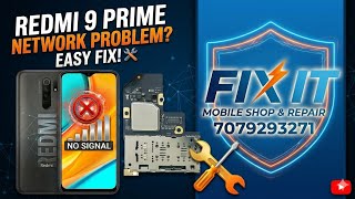Redmi 9 Prime / Poco m2 Network Problem Solve | Full Hardware Repair Tutorial