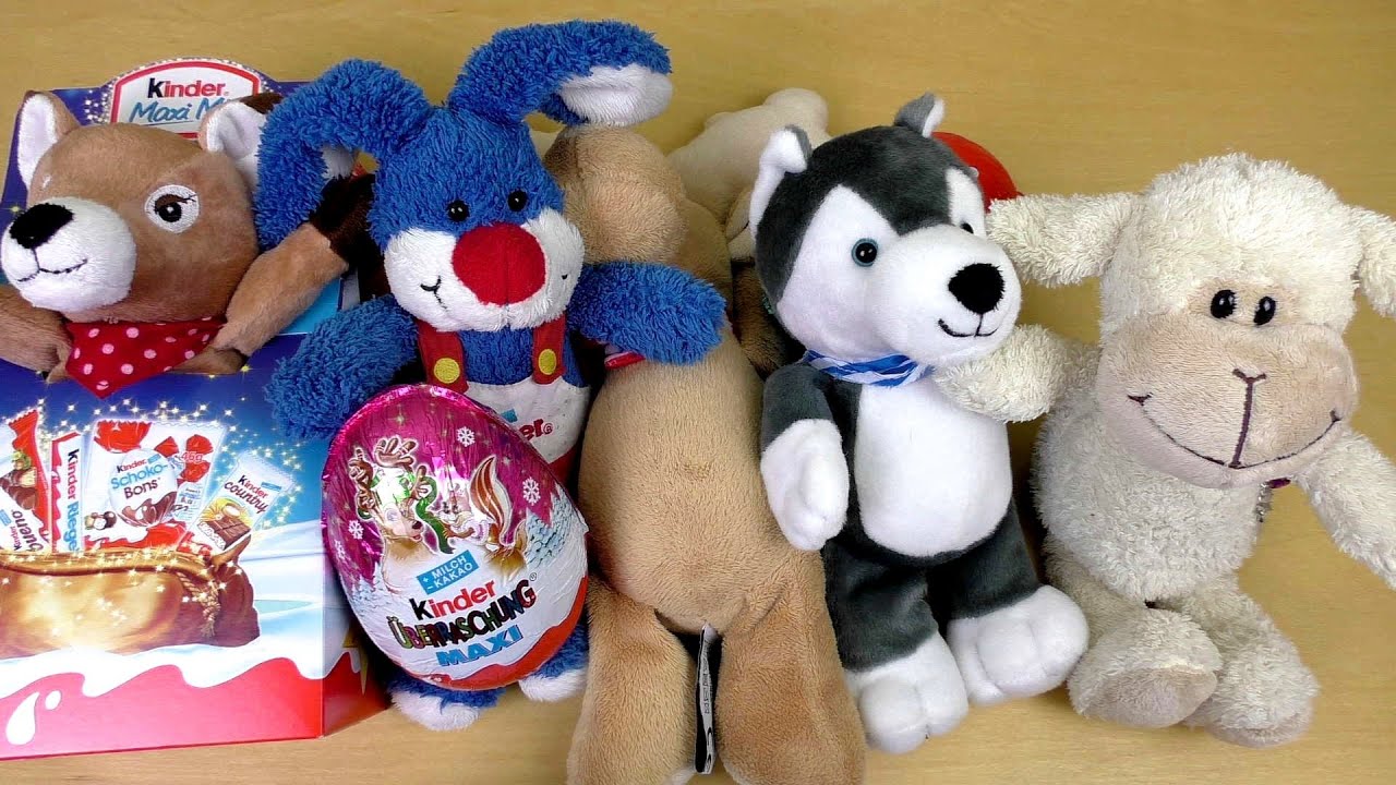 Kinder Plush Toys | Kinder MAXI 