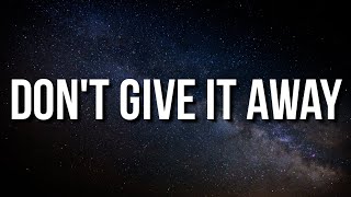 Fridayy & Chris Brown - Don't Give It Away (Lyrics)