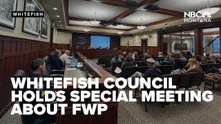 Whitefish City Council holds special meeting after FWP permit denial