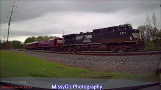 Norfolk Southern 94G Geometry Train #norfolksouthern