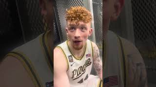 Purdue Final Four Postgame Interview Will Berg