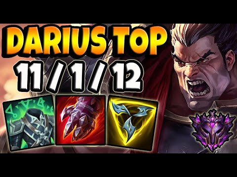 Darius TOP vs Sett [ OTP ] Lol Korea Master Patch 11.19 ✅