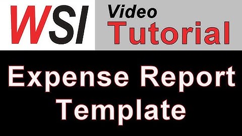 Microsoft Access Expense Report Template