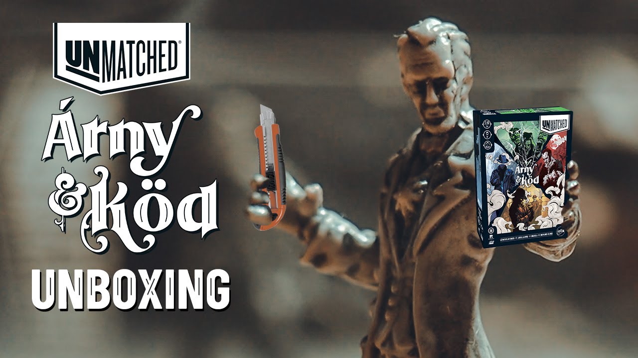 VIKTORIÁNUS VAGDALKOZÁS!🧛 - Unmatched: Árny&Köd társasjáték 📦 UNBOXING