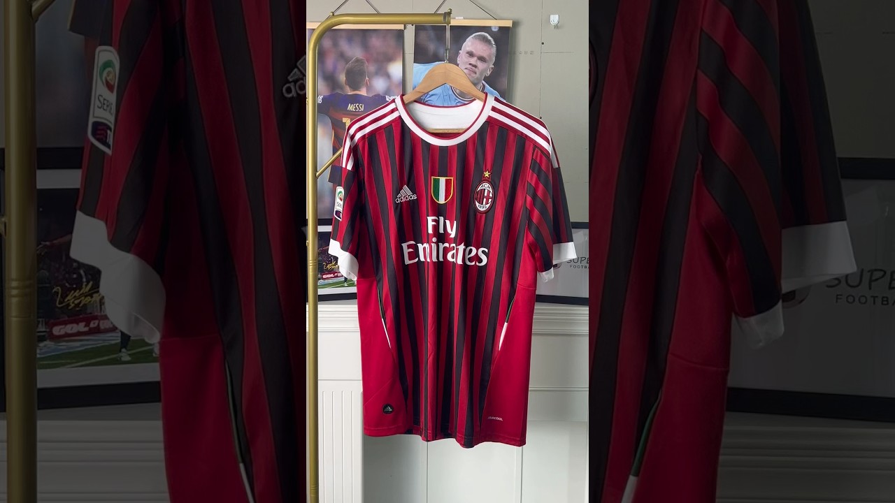 Ac Milan 2011/2012 home shirt 