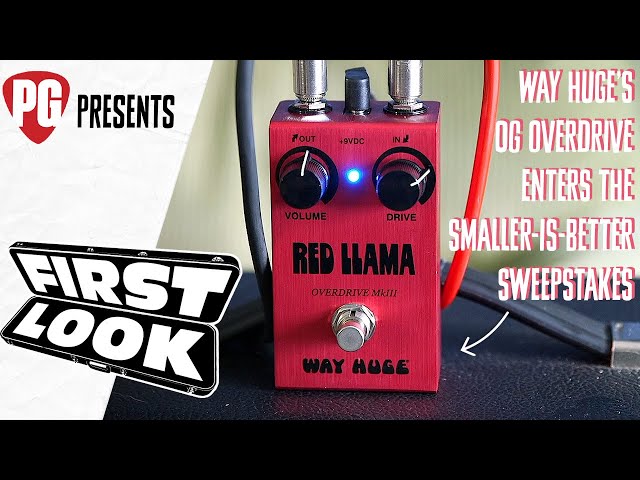 Way Huge Red Llama Overdrive MkIII Demo | First Look - YouTube