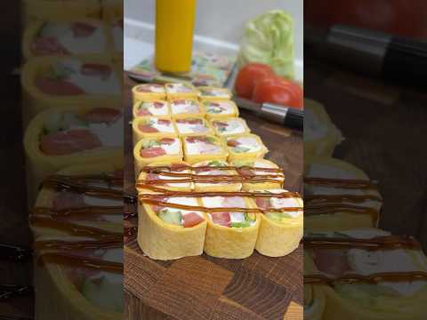 Мексиканские роллы дома как в ресторане 🌯