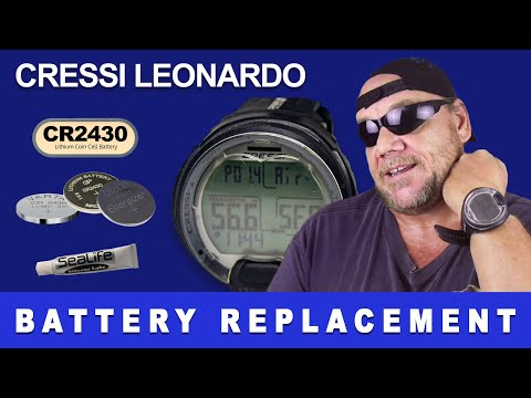 CR 2430 3V Dive Computer Replacement Battery