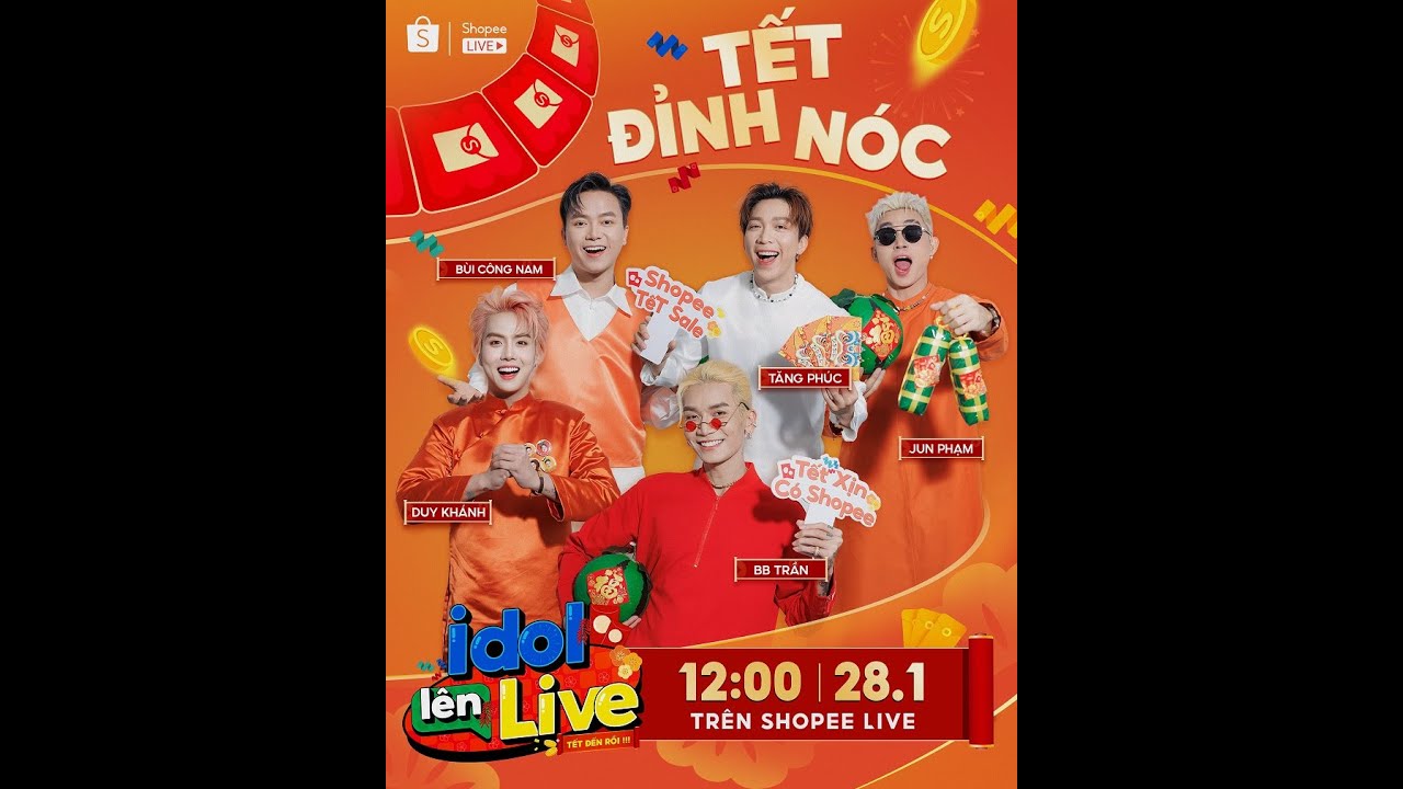 HOT LIVESTREAM 28.1 | IDOL LÊN LIVE - DUY KHÁNH X BB TRẦN X JUN PHẠM X TĂNG PHÚC X BÙI CÔNG NAM