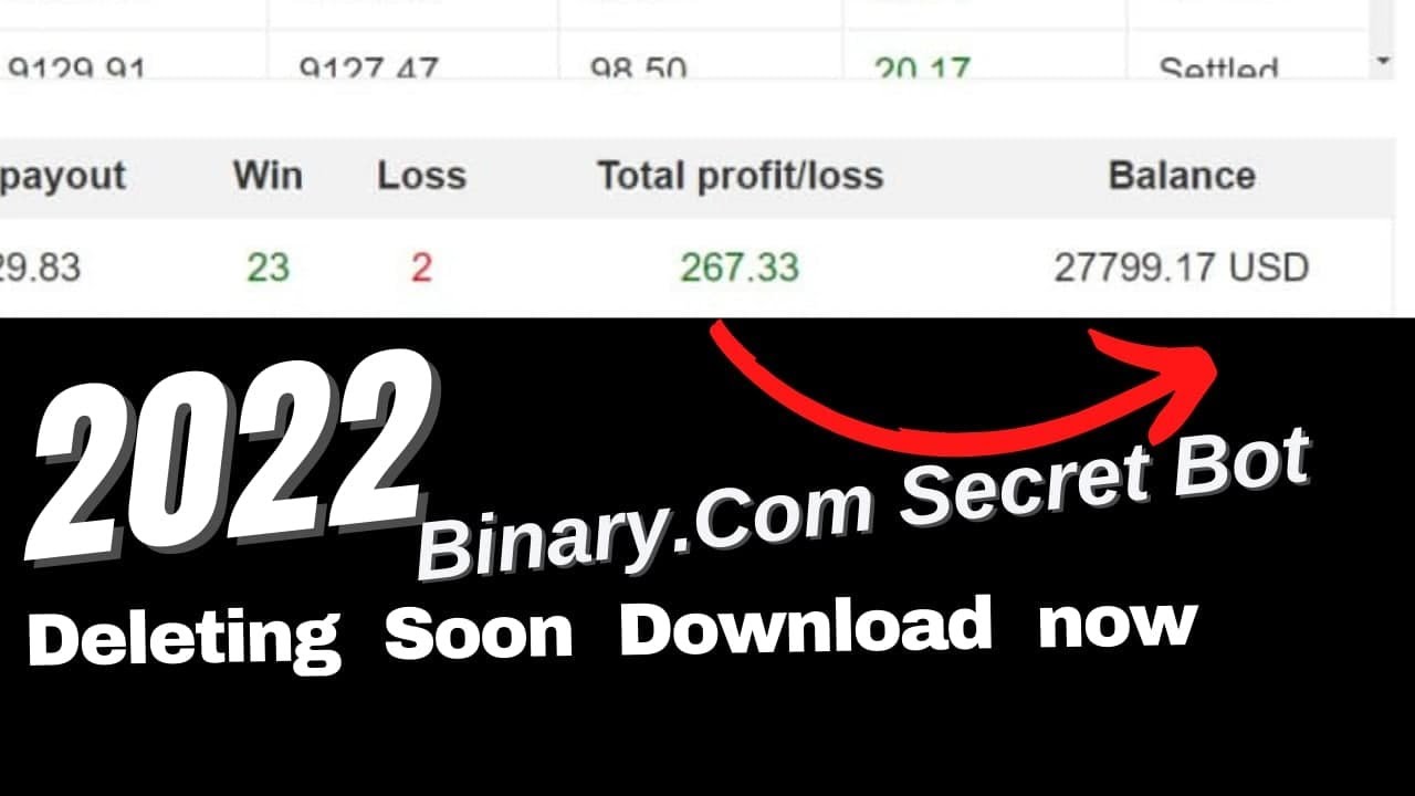 Binary.Com Higher Lower Bot. No loss Bot.100% Zero Martingale BinaryKiller premium Bot