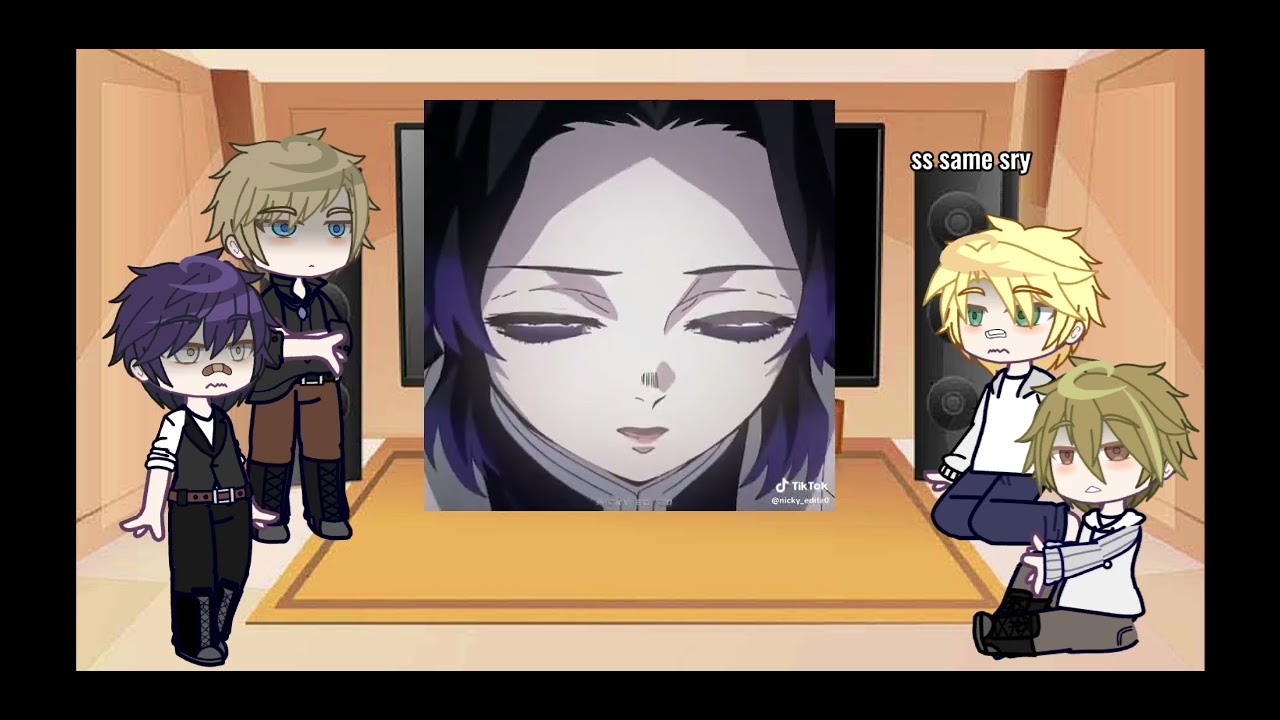 Cheating boyfriend cai react to f!y/n as Shinobu Kocho 