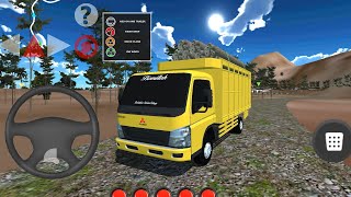 TRUCK Oleng Canter Simulator Indonesia | Android Gameplay| truck games for android screenshot 5