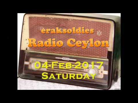 Radio Ceylon 04 02 2017Saturday Morning01 Ek Aur Anek   Arun Kumar with various singers