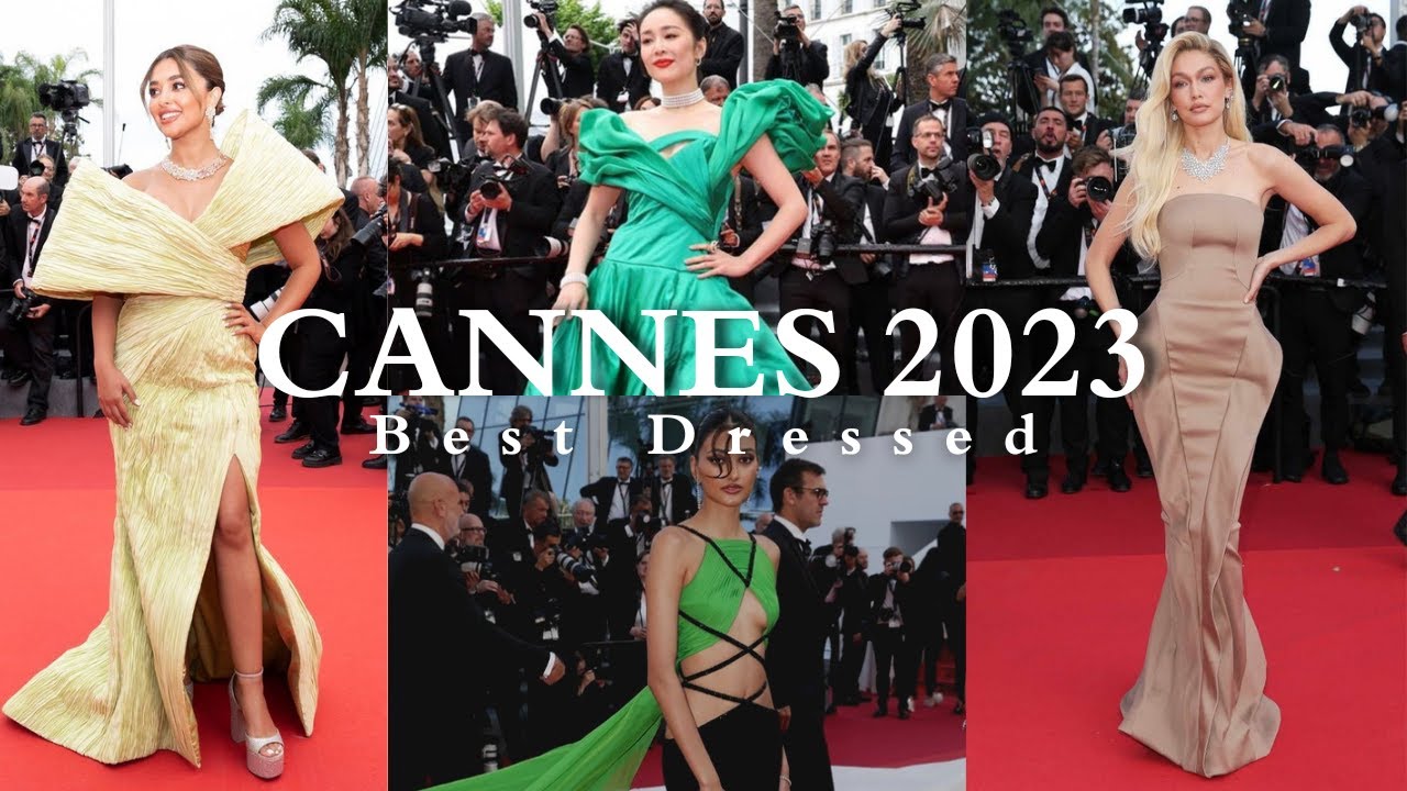green emerald velvet dress Jennie Kim 2023 Cannes Film Festival Red Carpet Lace Short Dress main image 1