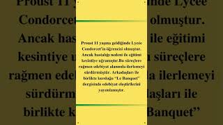 Marcel Proust Ve Kitapları- Kitap Önerileri- Kendine Ait Bir Bilgi