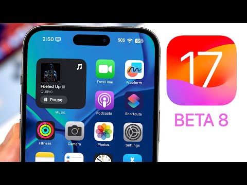 iOS 17 Beta 8 Released - What's New?