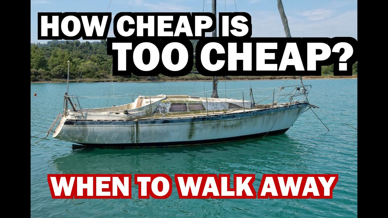 How Cheap is TOO Cheap? Sailboat Problems – Ep 258 – Lady K Sailing