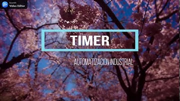 Timer - Aplicación CODESYS