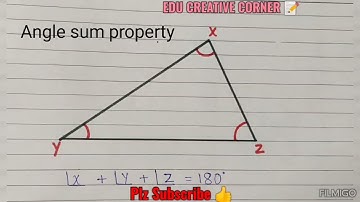 Lesson plan on The triangle and it