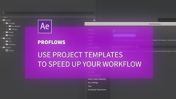 Use an After Effects Project Template to Speed Up Your Workflow