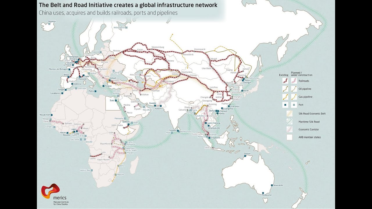 China's new Silk Road/ The Belt and Road initiative, and Other Projects ...