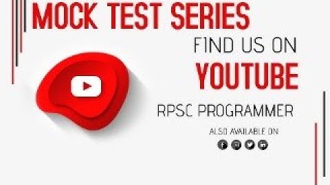java and se-4 || MOCK TEST -4 ||  RPSC PROGRAMMER 2024 || TEST SERIES ||JAVA||SAD||CN||DBMS