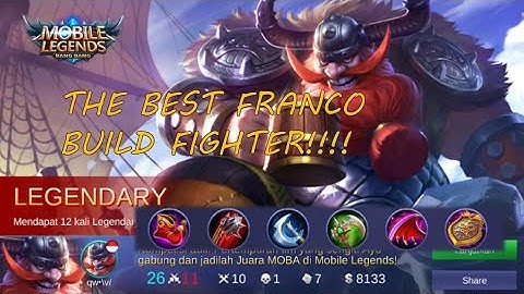 FRANCO BUILD FIGHTER GAMEPLAY