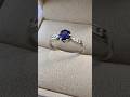 Stuchlík zlatý safírový prsten s diamanty #jewelry #gold #sapphire