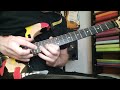 Akira Takasaki : Loudness - You shook me tapping lick isolated slow+fast (clip 3 of 3)