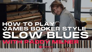 Vignette de la vidéo "How to Play James Booker Style Slow Blues - Paddy Milner"