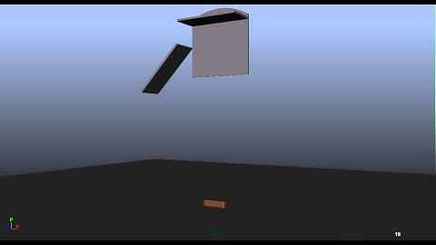 03 Brick falling from a shelf onto the ground