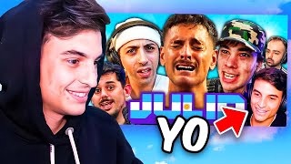 REACCIONANDO a Julio en Twitch Argentina 2023 | @PepazX