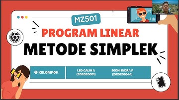 Program Linear_Metode Simplek
