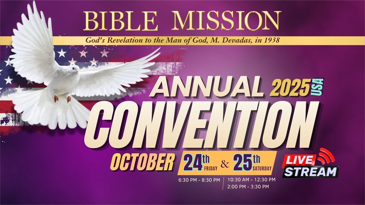 Bible Mission USA Convention 2025
