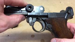 P08 Luger Disassembly