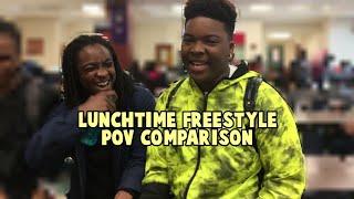 LUNCH TIME FREESTYLE POV COMPARISON (left ear right ear)