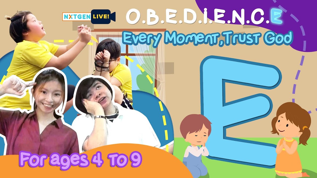O B E D I E N C E E Every Moment Trust God ages 4 9 YouTube o-b-e-d-i-e-n-c-e-e-every-moment-trust-god-ages-4-9-youtube