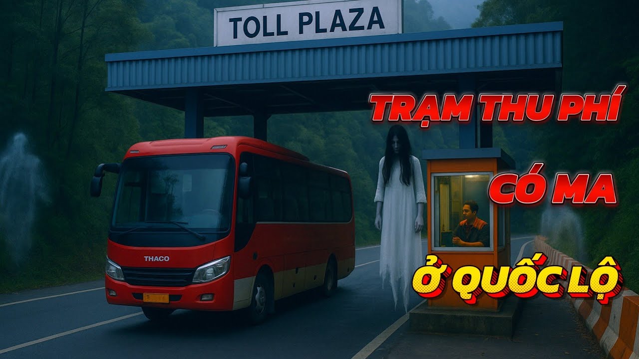 Trạm Thu Phí Có Ma Ở Quốc Lộ: Truyện Ma Tài Xế Đường Dài | Truyện Kể Đêm
