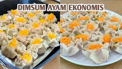 RESEP DIMSUM AYAM EKONOMIS GURIH KENYAL LENGKAP RESEP COCOLANNYA