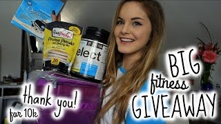 Fitness Goodies GIVEAWAY | Thank You For 10k!