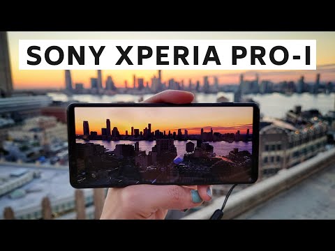 Sony Xperia Pro-I Smartphone with Crissibeth Cooper