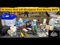 50 items that will disappear fast during shtf