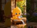 Cutest animation of the year! Flip's wind chime surprise 🎐 #shorts #cute #duck