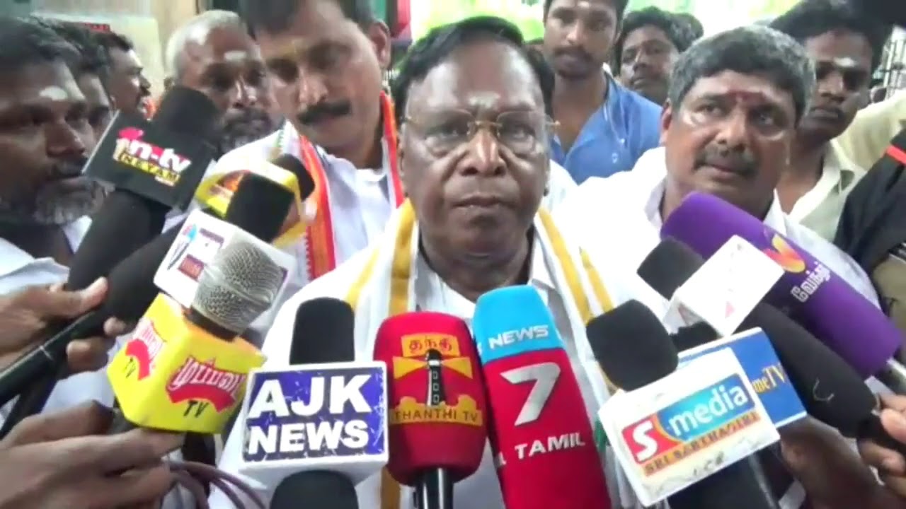 விஜய் கூறியுள்ளது அவரின் தனிப்பட்ட கருத்து முதலமைச்சர் நாராயணசாமி