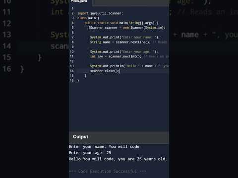 Java Input-Output |
