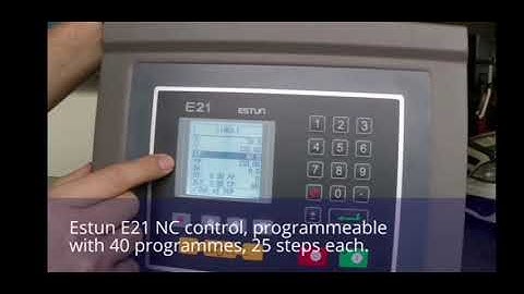 E21 NC controller tutorial video.